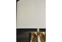 gold finish lamps   