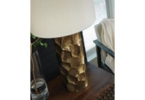 gold finish lamps   