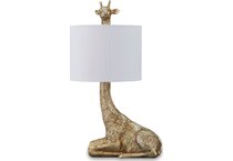 gold finish lamps   