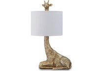 gold finish lamps   