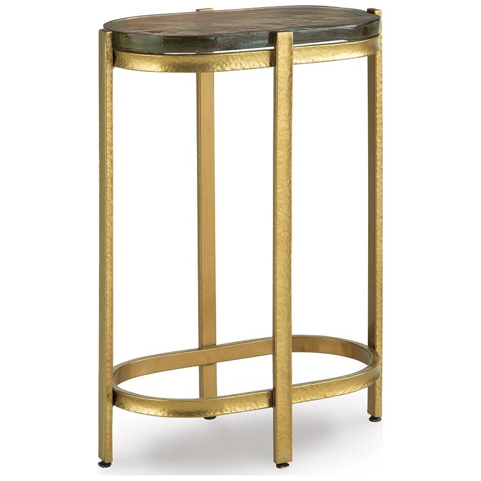 gold finish occasional tables   