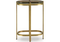 gold finish occasional tables   