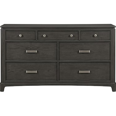 7 Drawer Dresser - Gray