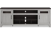gray brown wall units   
