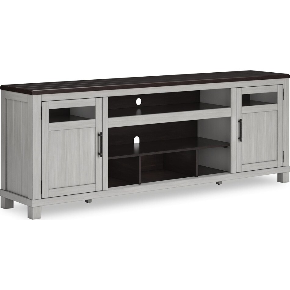 gray brown wall units   