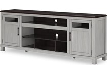 gray brown wall units   