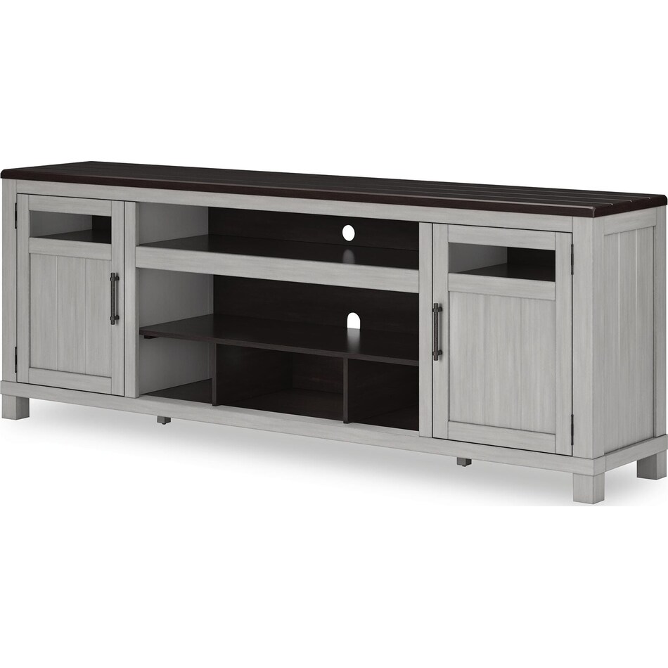 gray brown wall units   