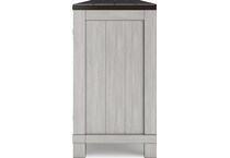gray brown wall units   