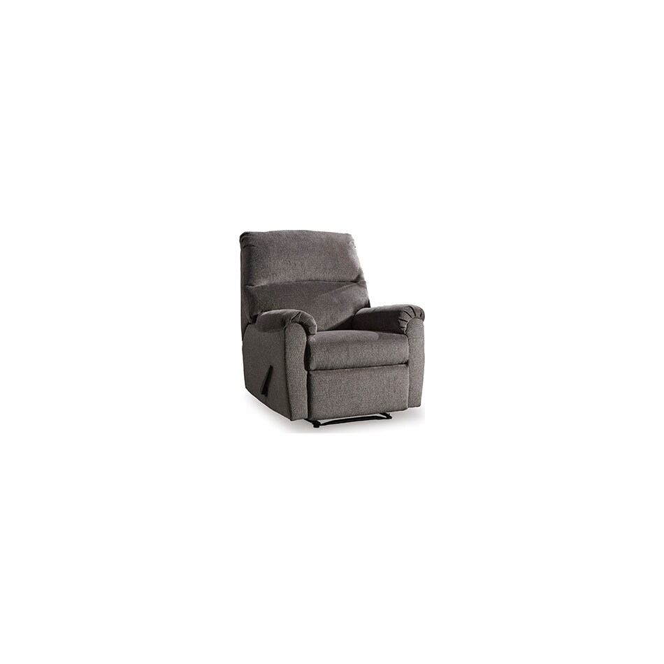 gray fabric recliners   