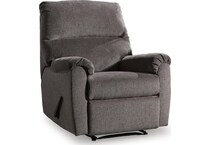 gray fabric recliners   