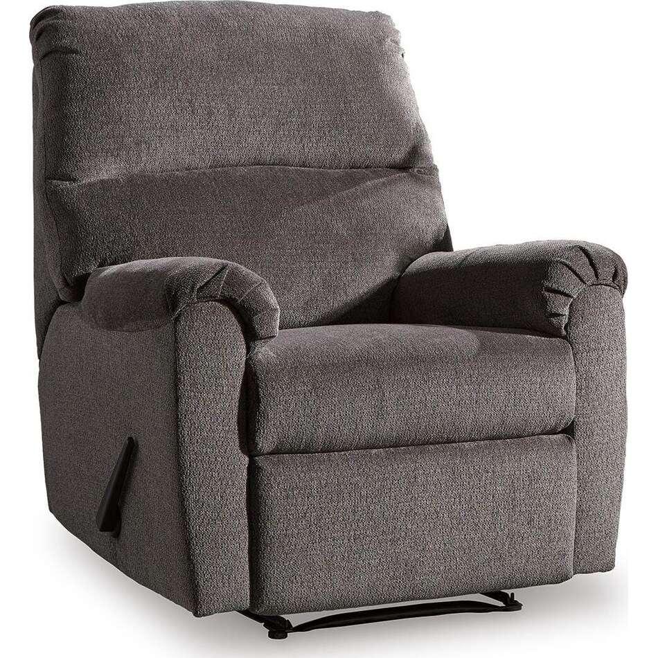 gray fabric recliners   