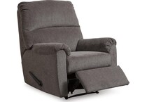 gray fabric recliners   