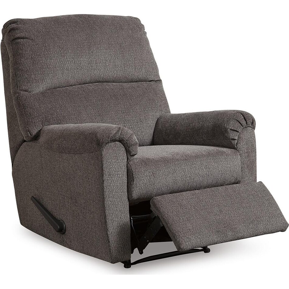 gray fabric recliners   