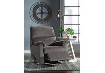 gray fabric recliners   