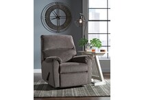 gray fabric recliners   
