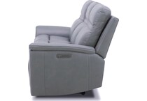 gray leather upholstery   