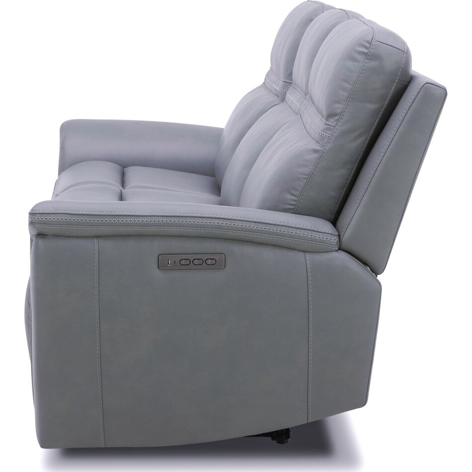 gray leather upholstery   