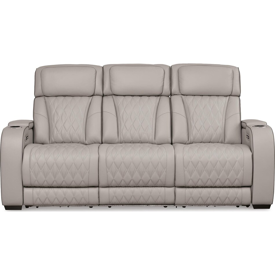 gray leather upholstery   