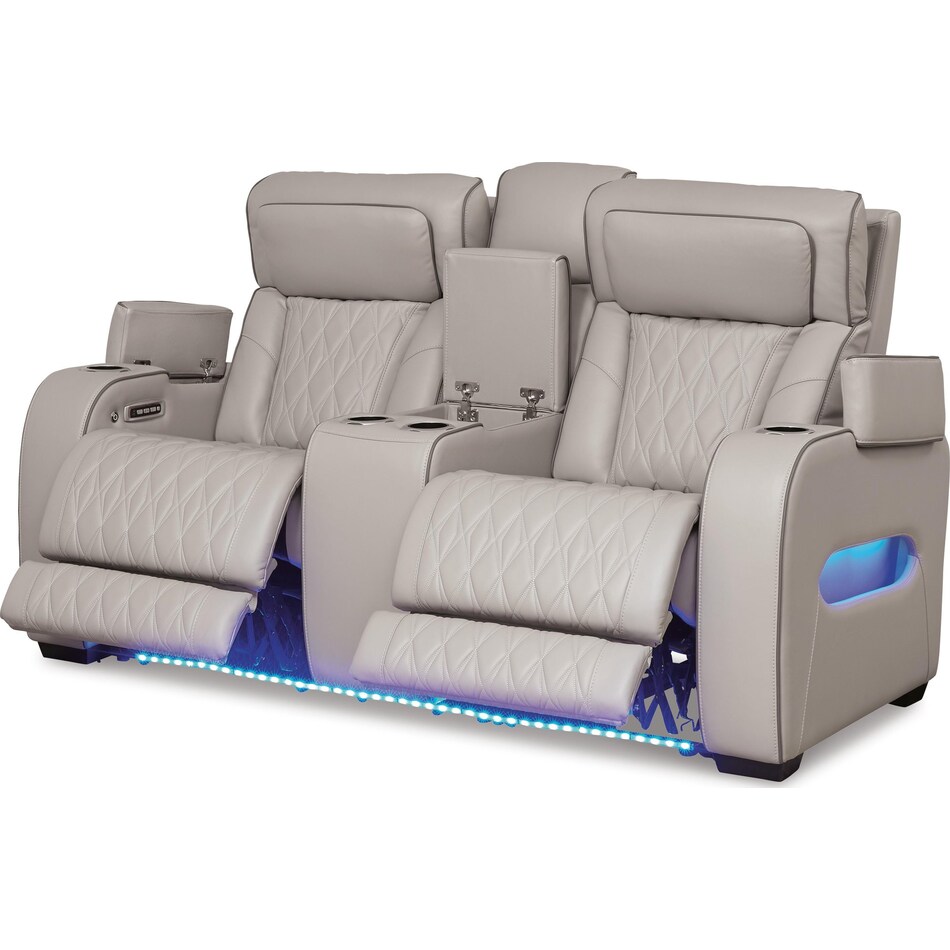 gray leather upholstery   