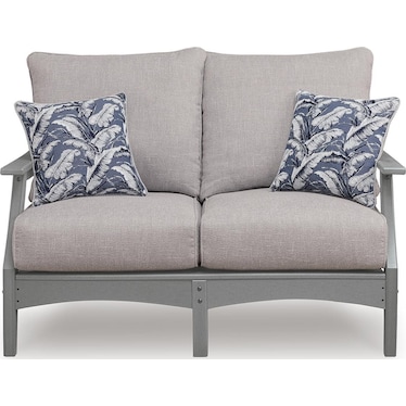 Cove Beach Outdoor Loveseat with Cushion