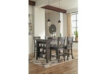 gray pub tables bars and stools   