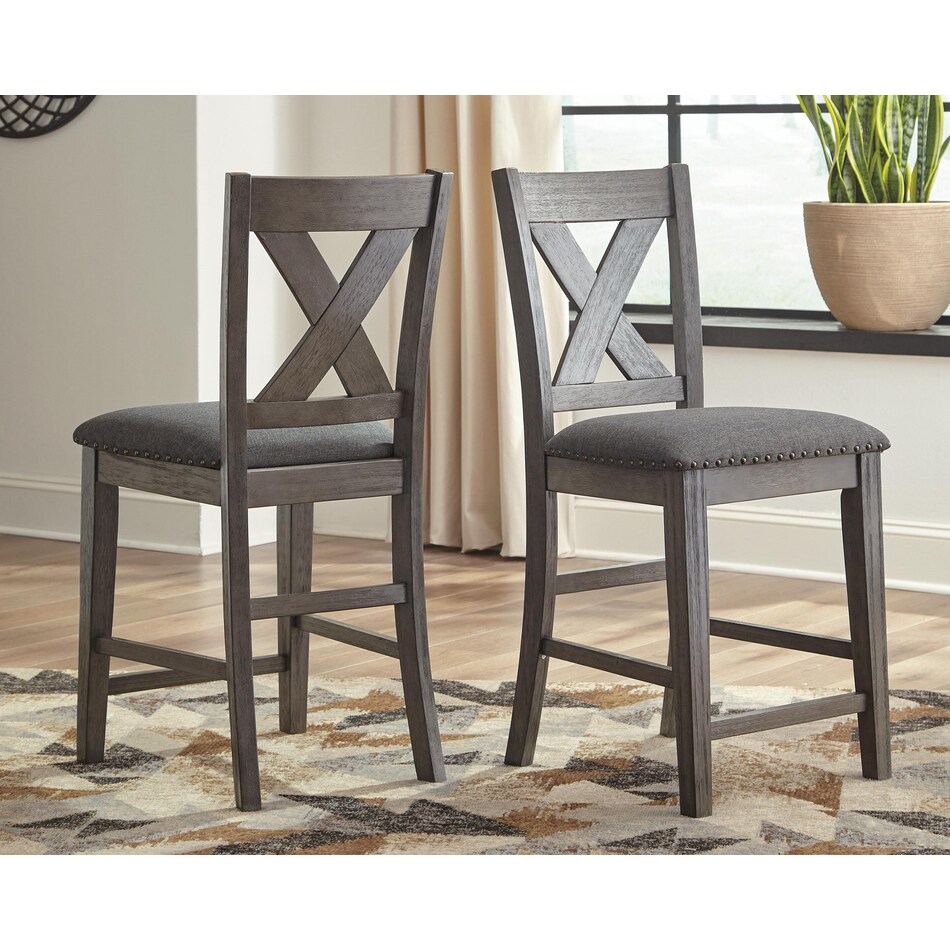 gray pub tables bars and stools   