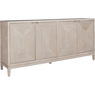 4 Door Accent Cabinet