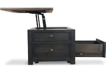 grayish brown black occasional tables   