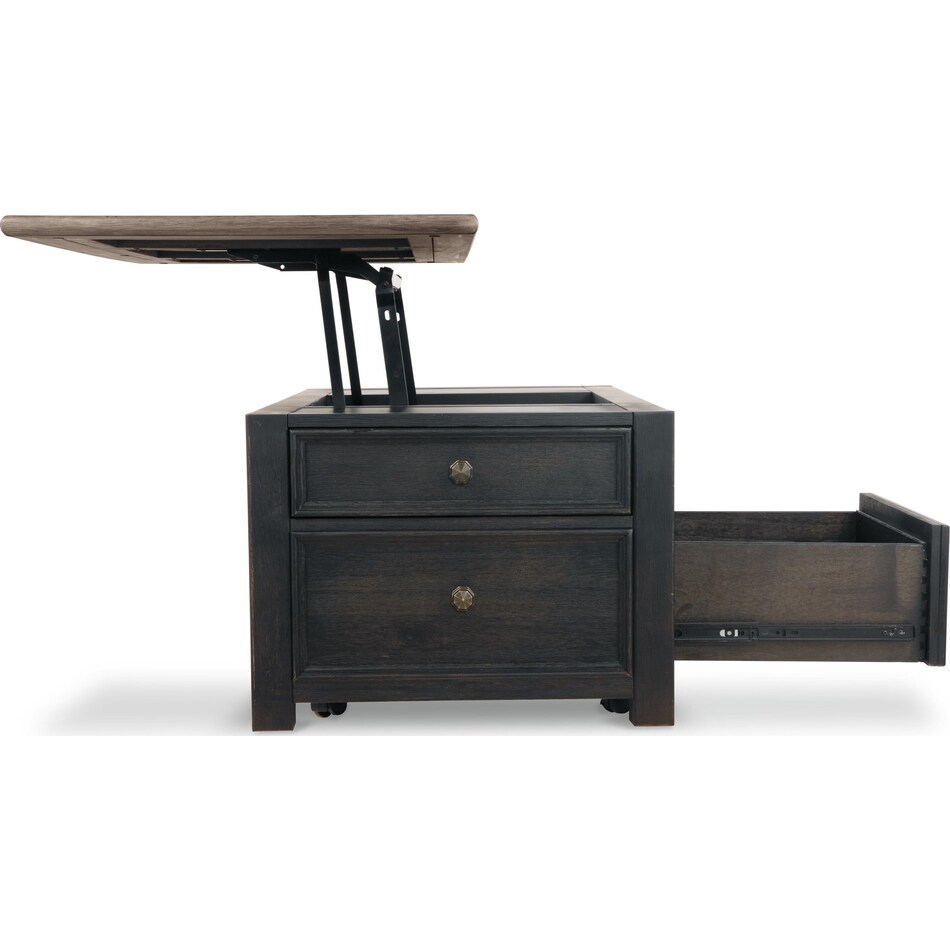 grayish brown black occasional tables   