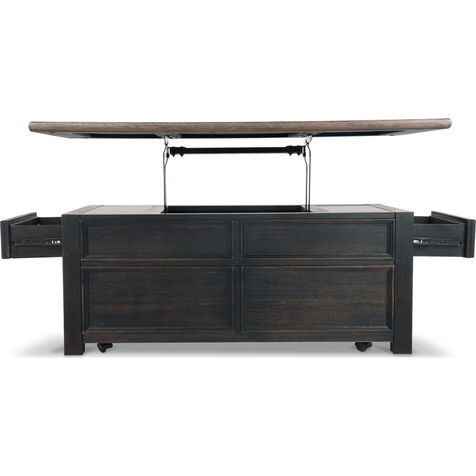 grayish brown black occasional tables   