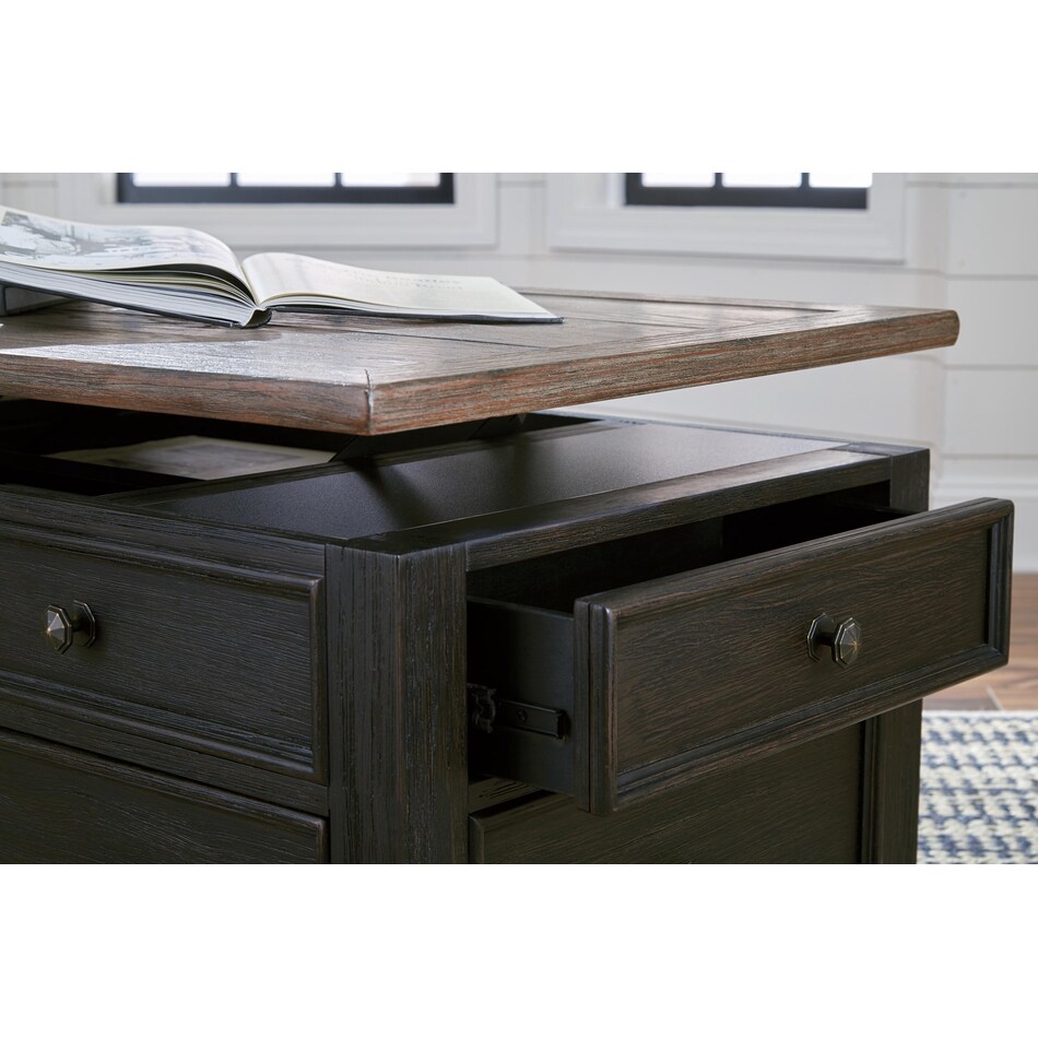 grayish brown black occasional tables   