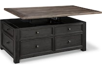 grayish brown black occasional tables   