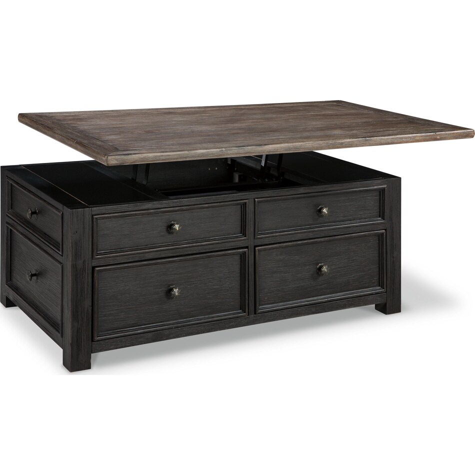 grayish brown black occasional tables   