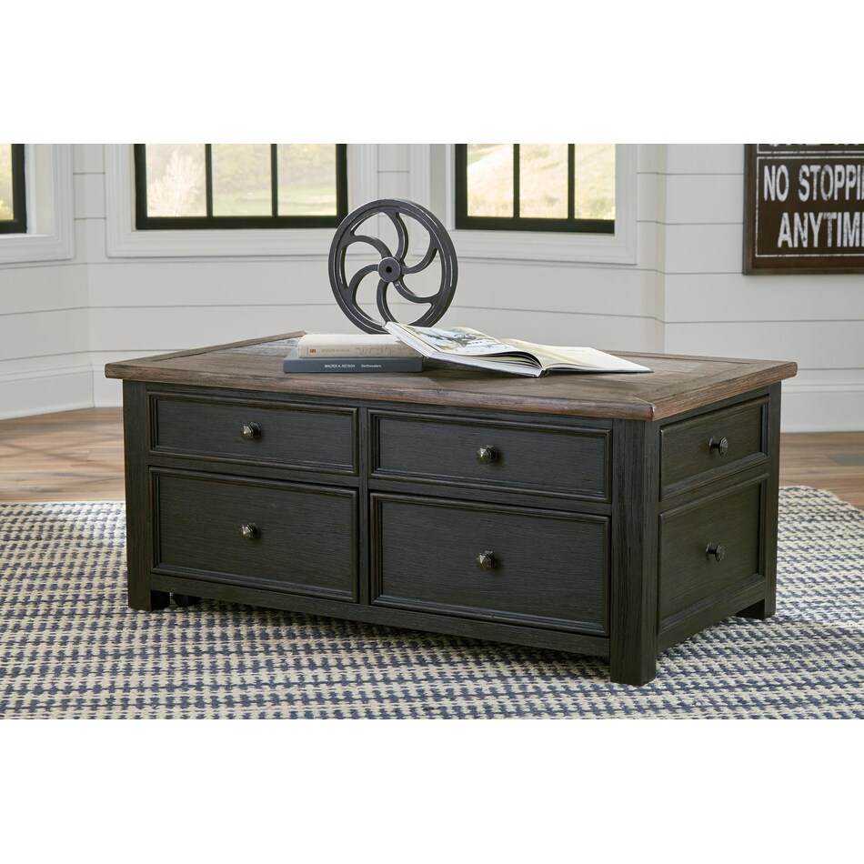 grayish brown black occasional tables   