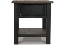 grayish brown black occasional tables   