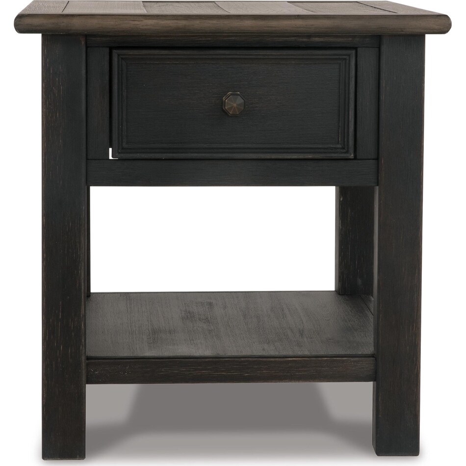 grayish brown black occasional tables   