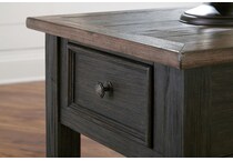 grayish brown black occasional tables   