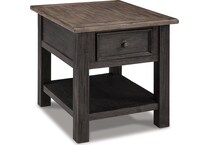 grayish brown black occasional tables   