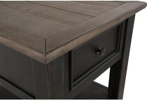 grayish brown black occasional tables   