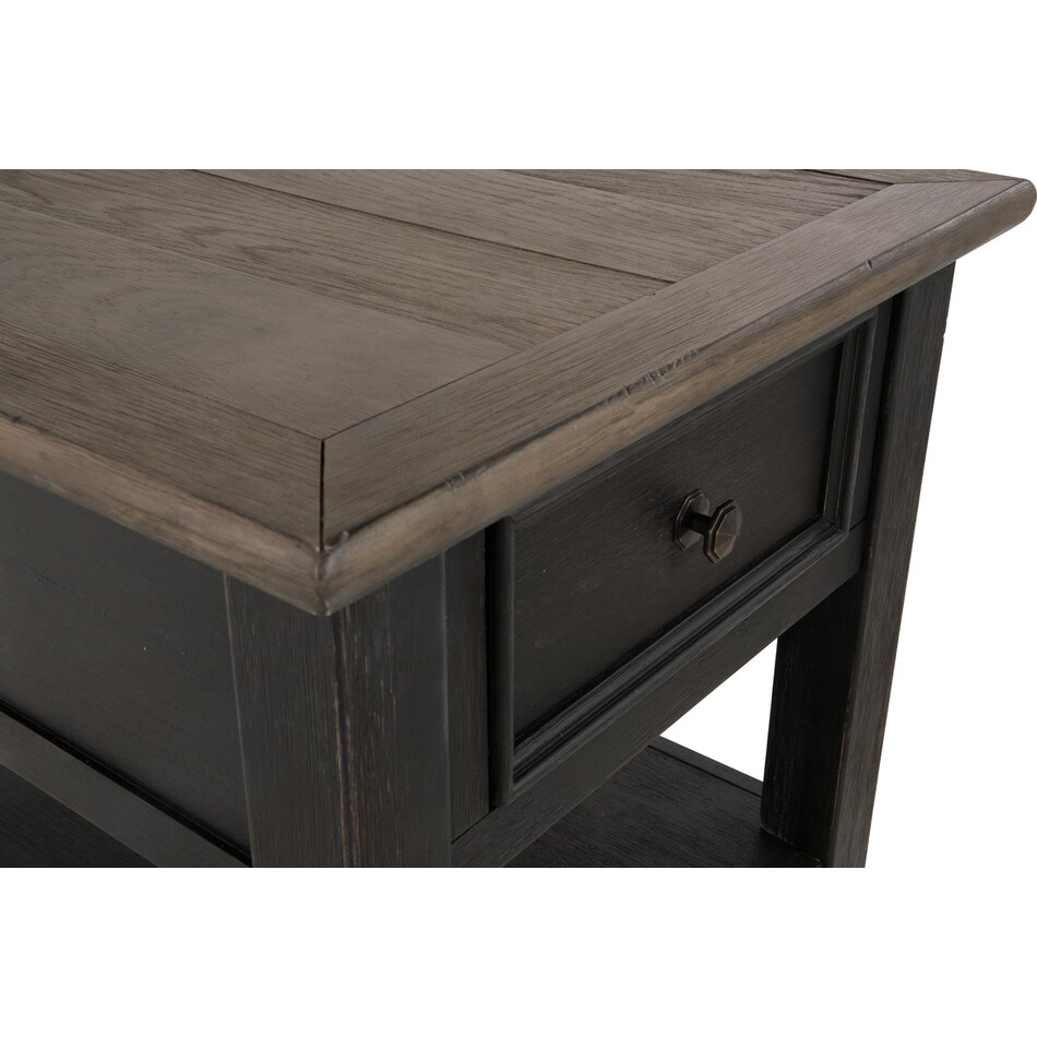 grayish brown black occasional tables   