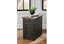 grayish brown black occasional tables   