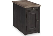 grayish brown black occasional tables   