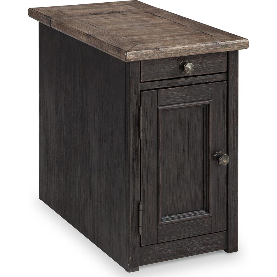 grayish brown black occasional tables   