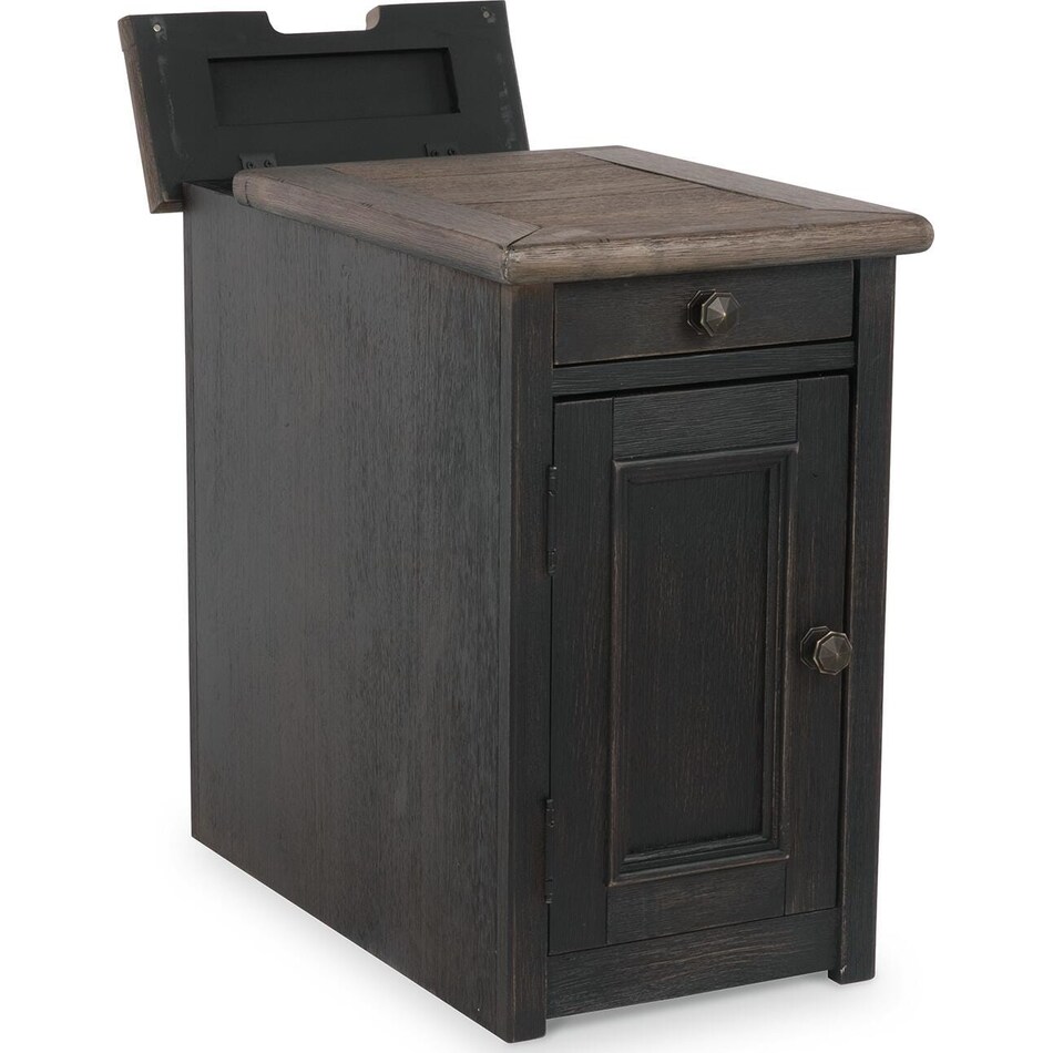 grayish brown black occasional tables   