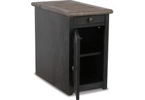 grayish brown black occasional tables   