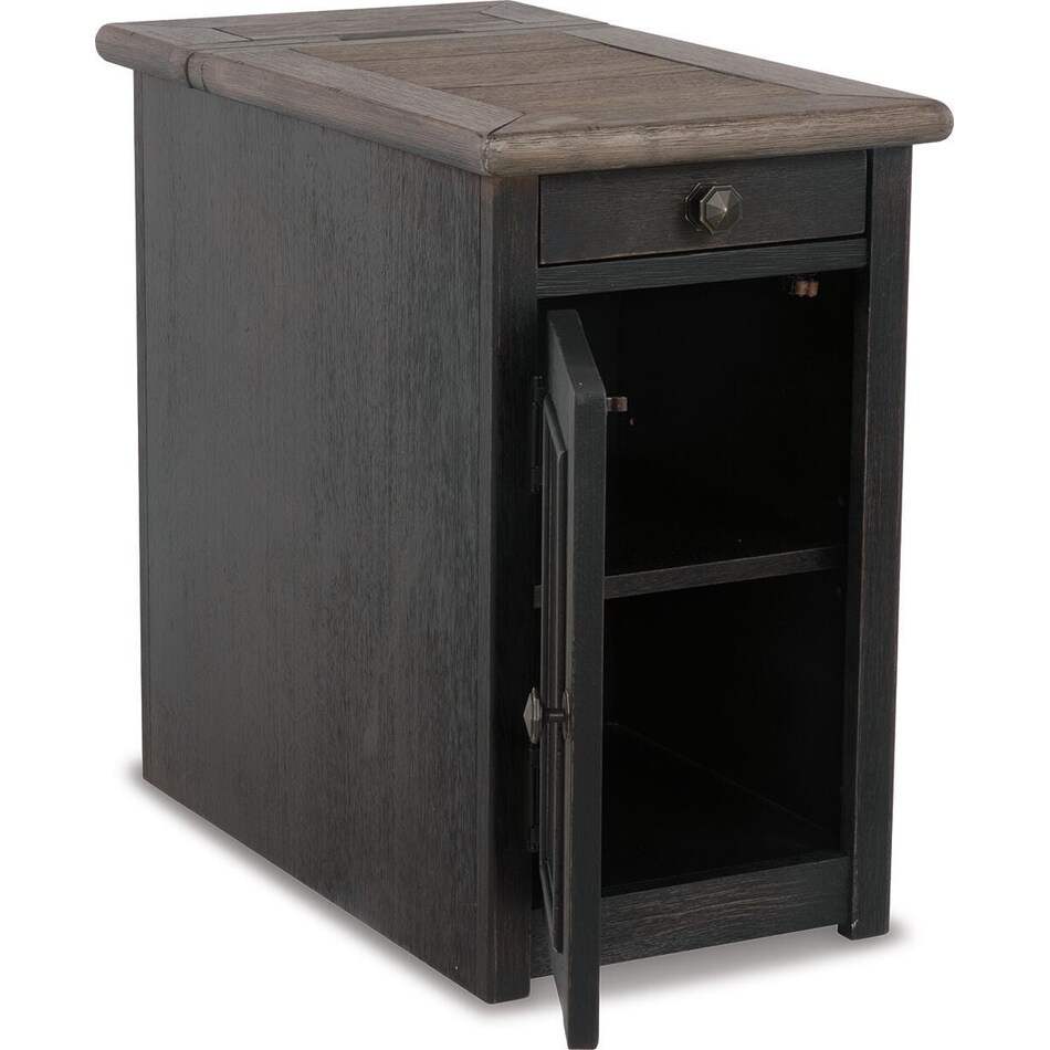 grayish brown black occasional tables   