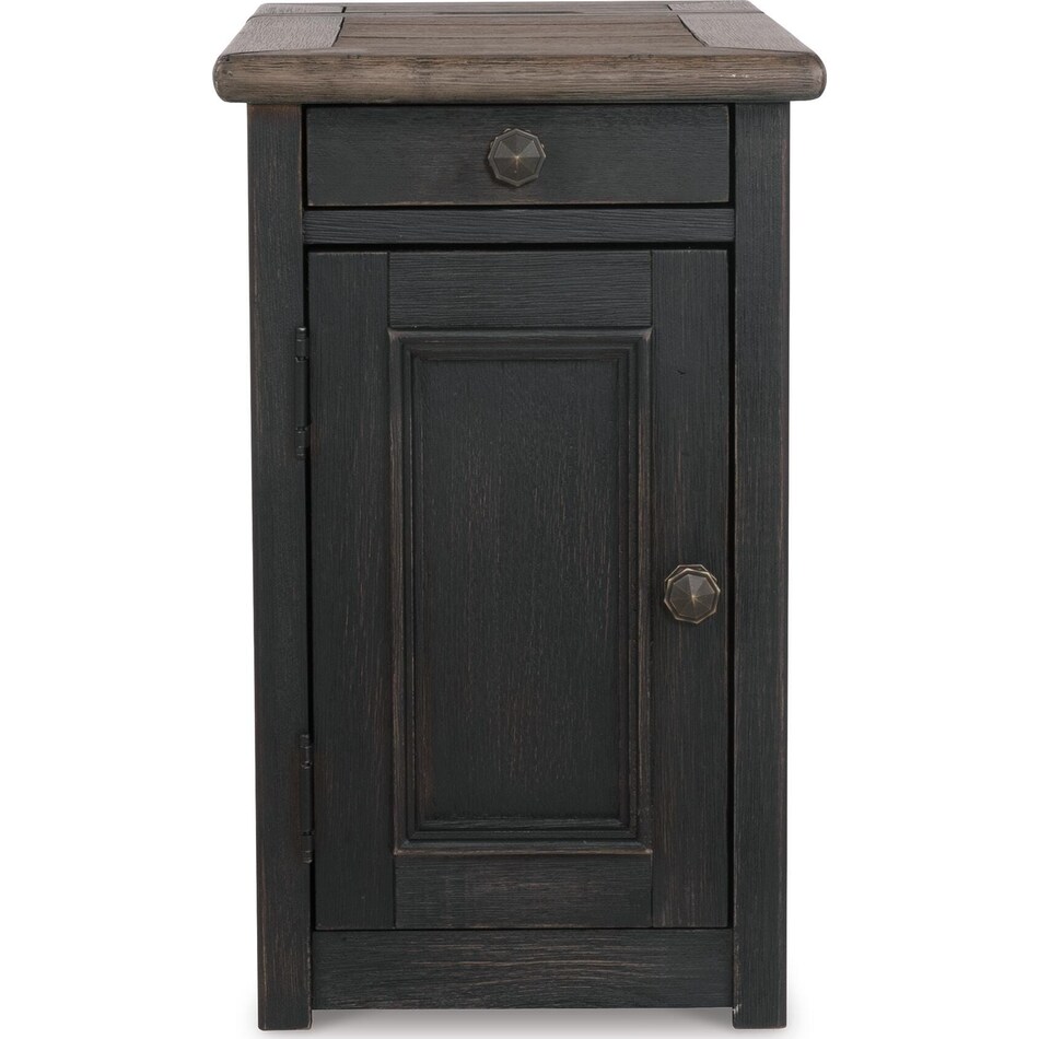 grayish brown black occasional tables   