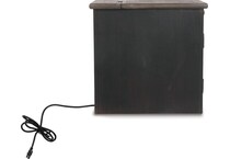 grayish brown black occasional tables   