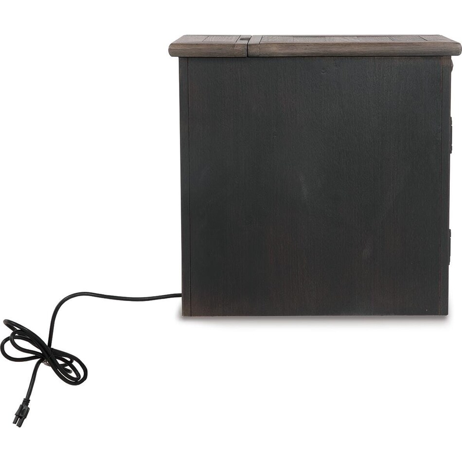 grayish brown black occasional tables   