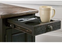 grayish brown black occasional tables   